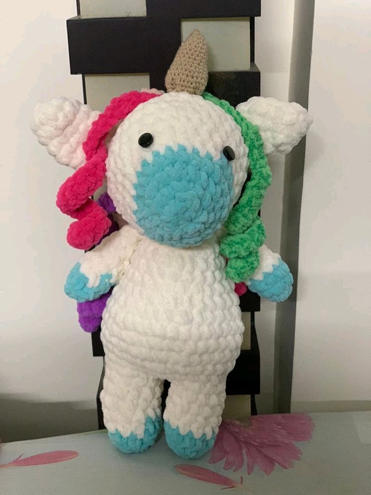 Crochet Handmade Plushy Unicorn