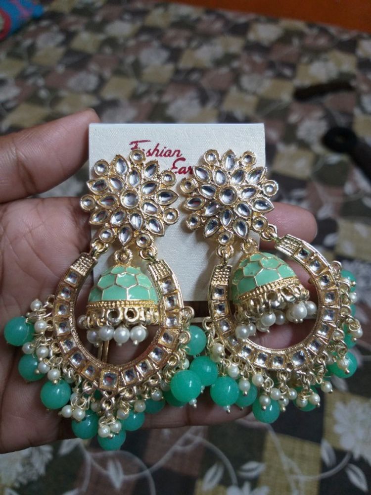 Meenakari Jhumka