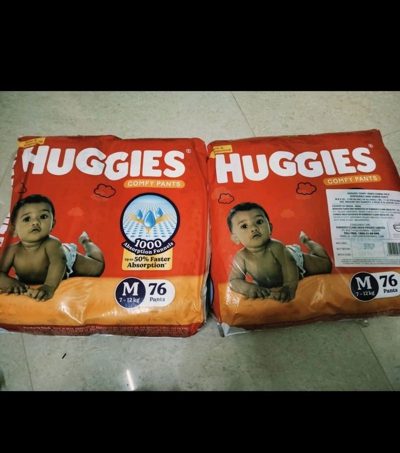 Huggies Diapers M Size