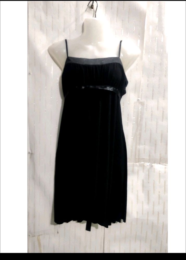 Black Stylish Dress From Womens. Length/37