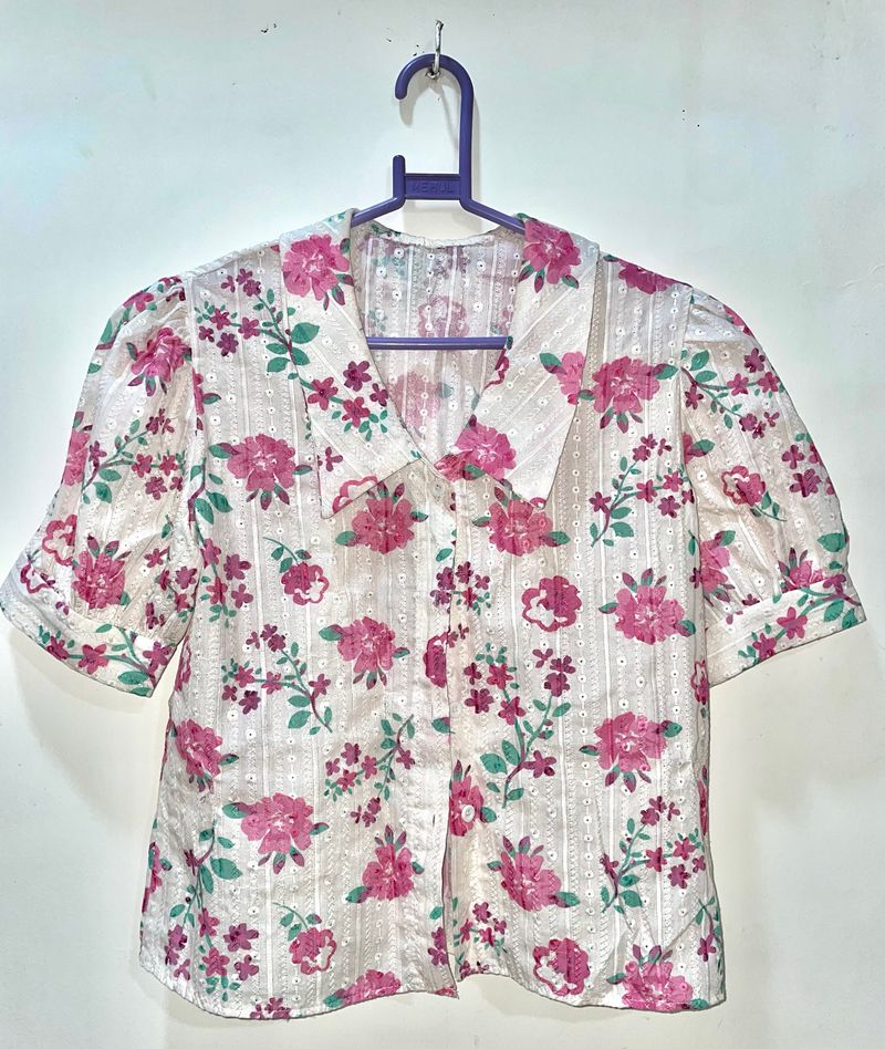 Korean Printed Top