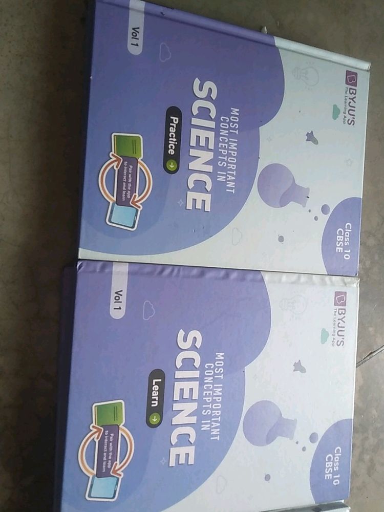 Byju's Science Books With 2 Practical Book