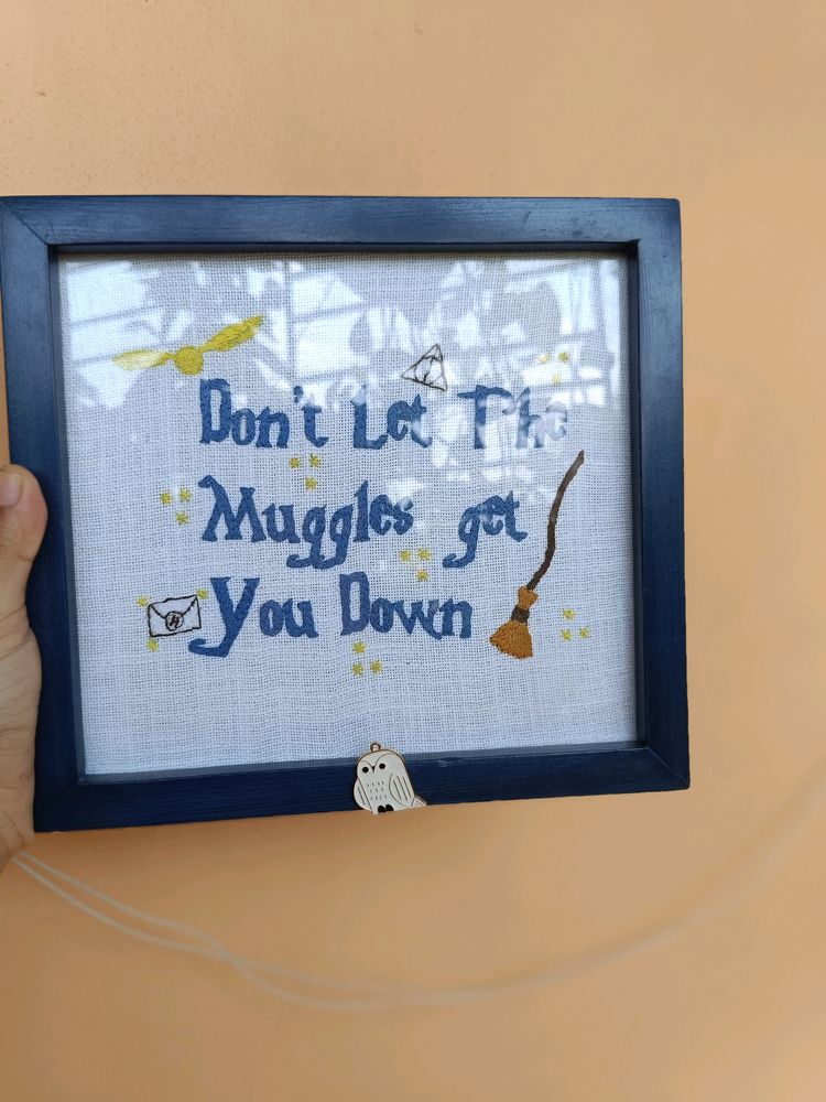 Embroidered Harry Potter Frame