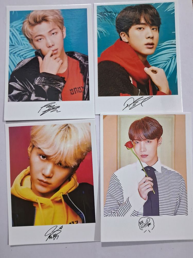 BTS Photocard