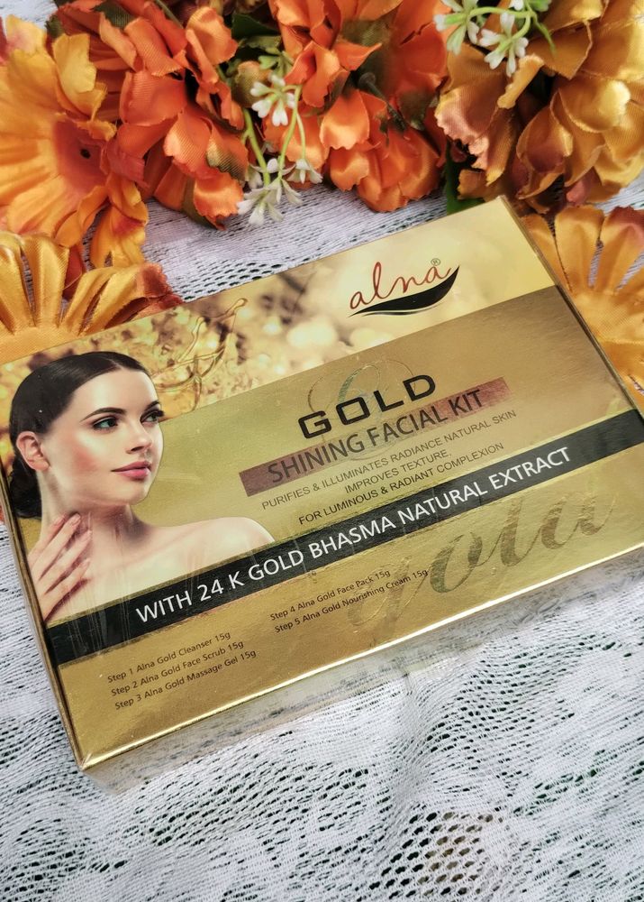 (Sealed) Alna Gold Shining Facial Kit