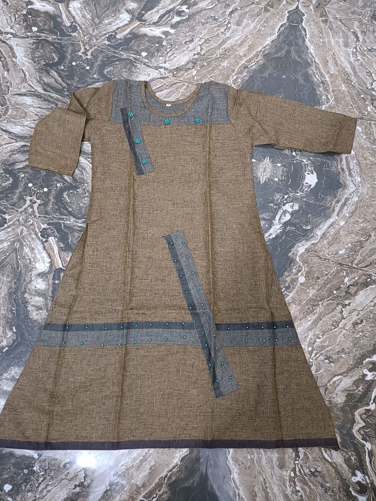 Umbrella cotton kurti