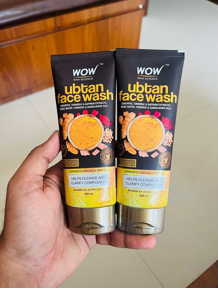 Pack Of 2 Wow Face Wash Sealed