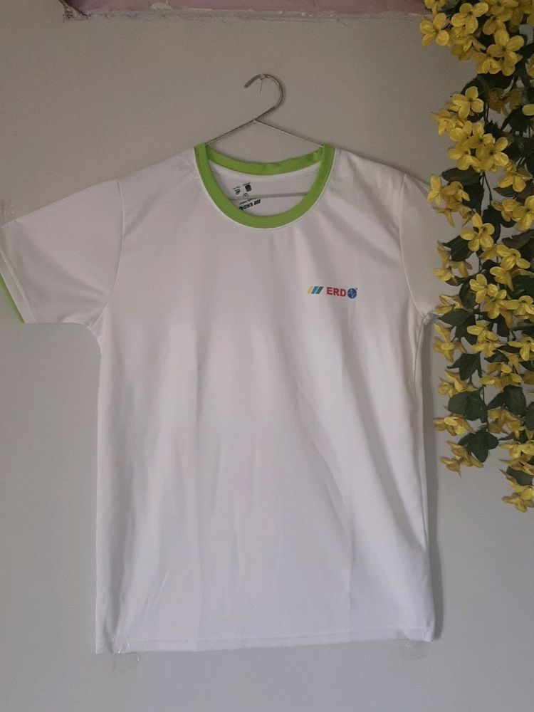 White Cotton Unisex T-Shirt
