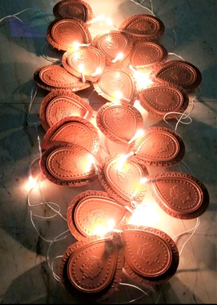 Diwali Dhamaka Diya Lights Jhalar