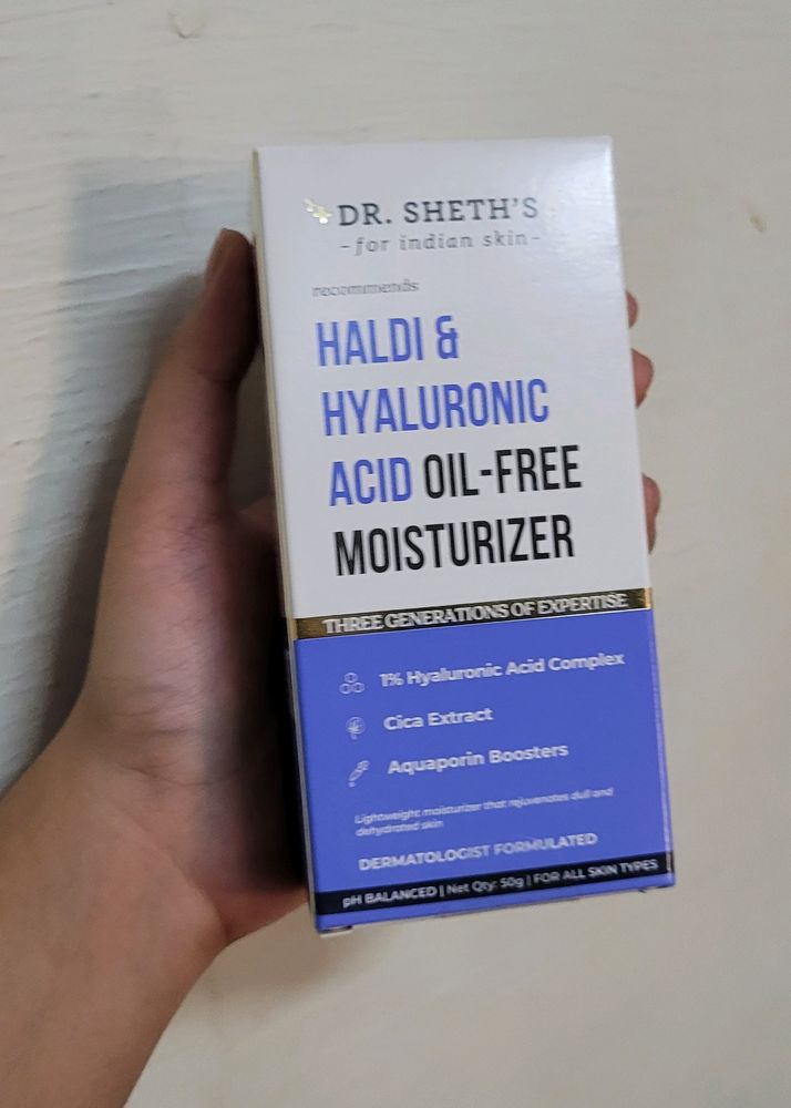 Dr. Sheth's Haldi & Hyaluronic Acid Oil-Free Moist