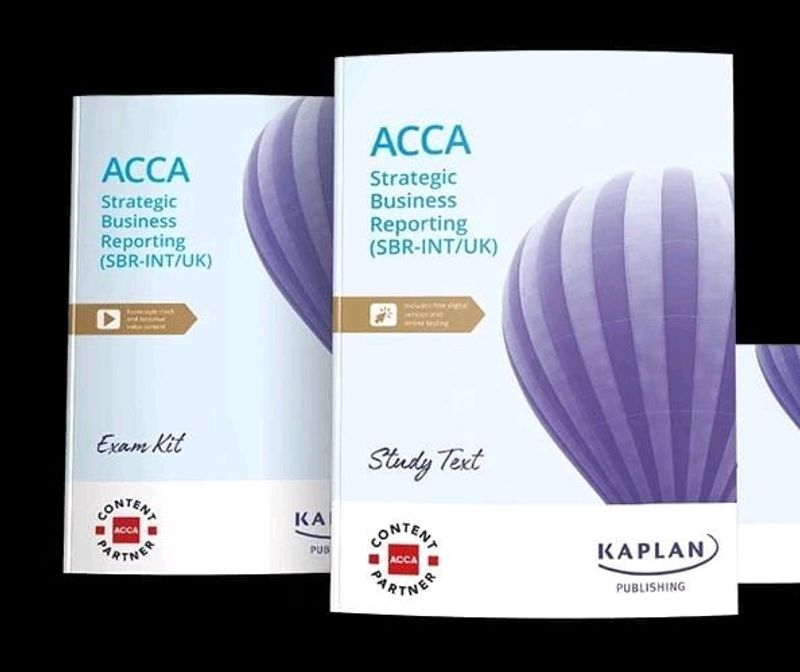 ACCA Kaplan SBR STUDY TEXT AND EXAM KIT