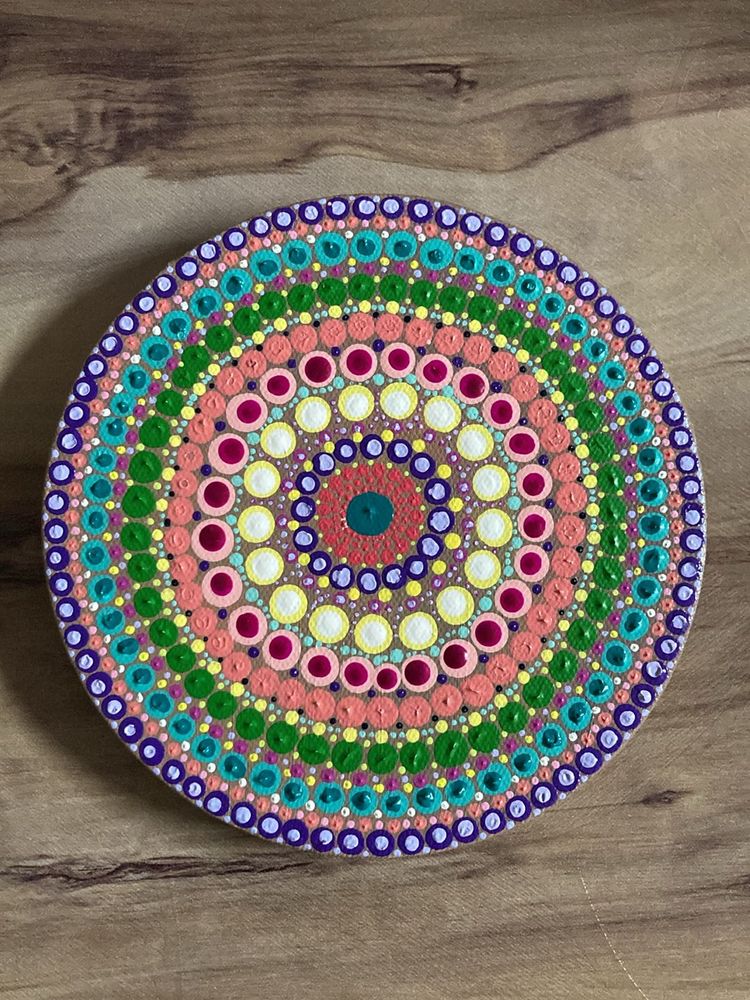 Mandala acrylic