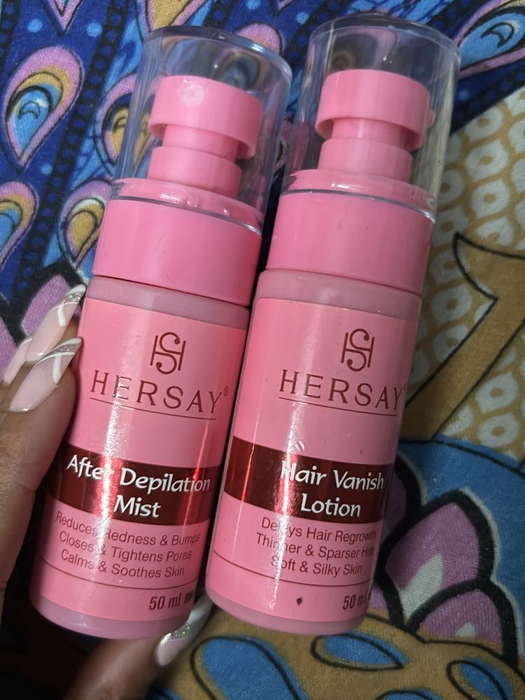 Hersay after depletion mist and hair vanish lotion