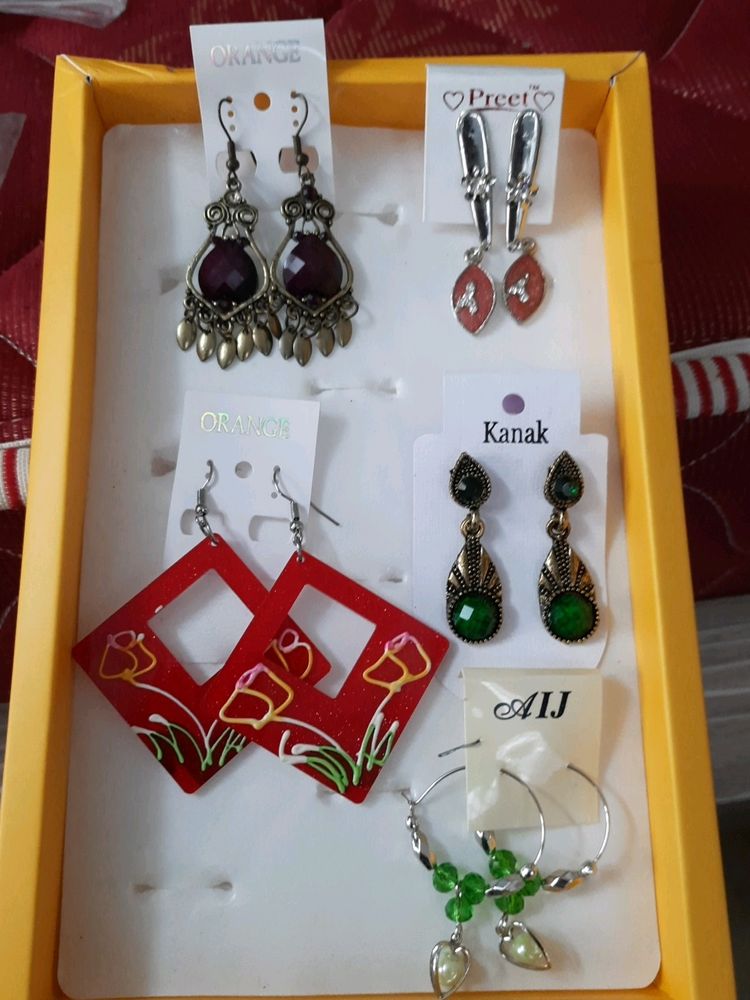 All 5 New Earrings