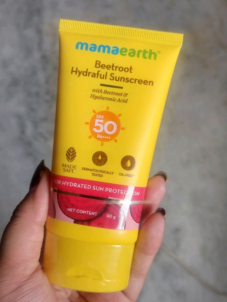 Mamaearth Beetroot Sunscreen