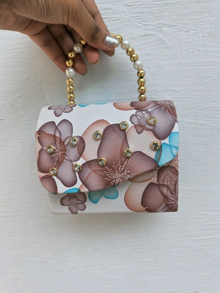 Floral Small Clutch