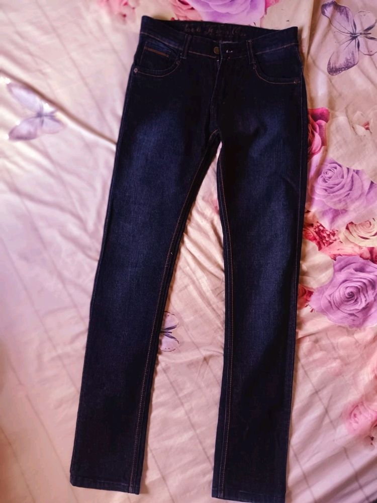 Navy blue New Jeans..32 In..No Use