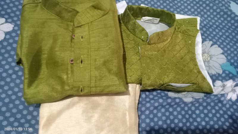 Kids Fastiv Kurta Set