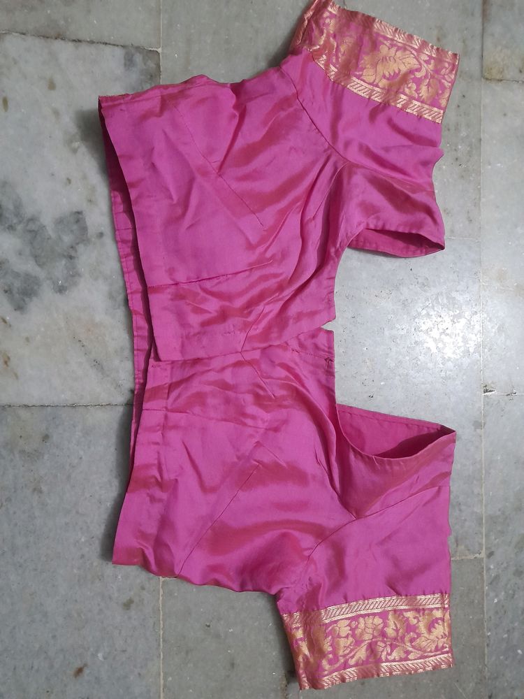 like new pink color blouse 36 inches