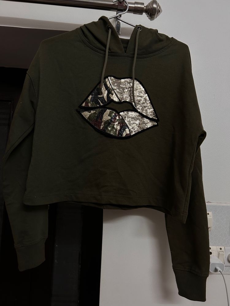 Olive Green Hoodie