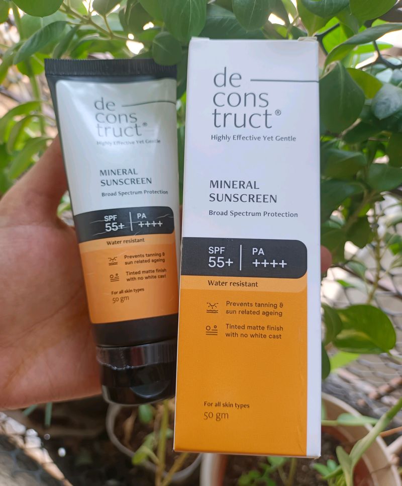 Deconstruct Tinted Mineral Sunscreen