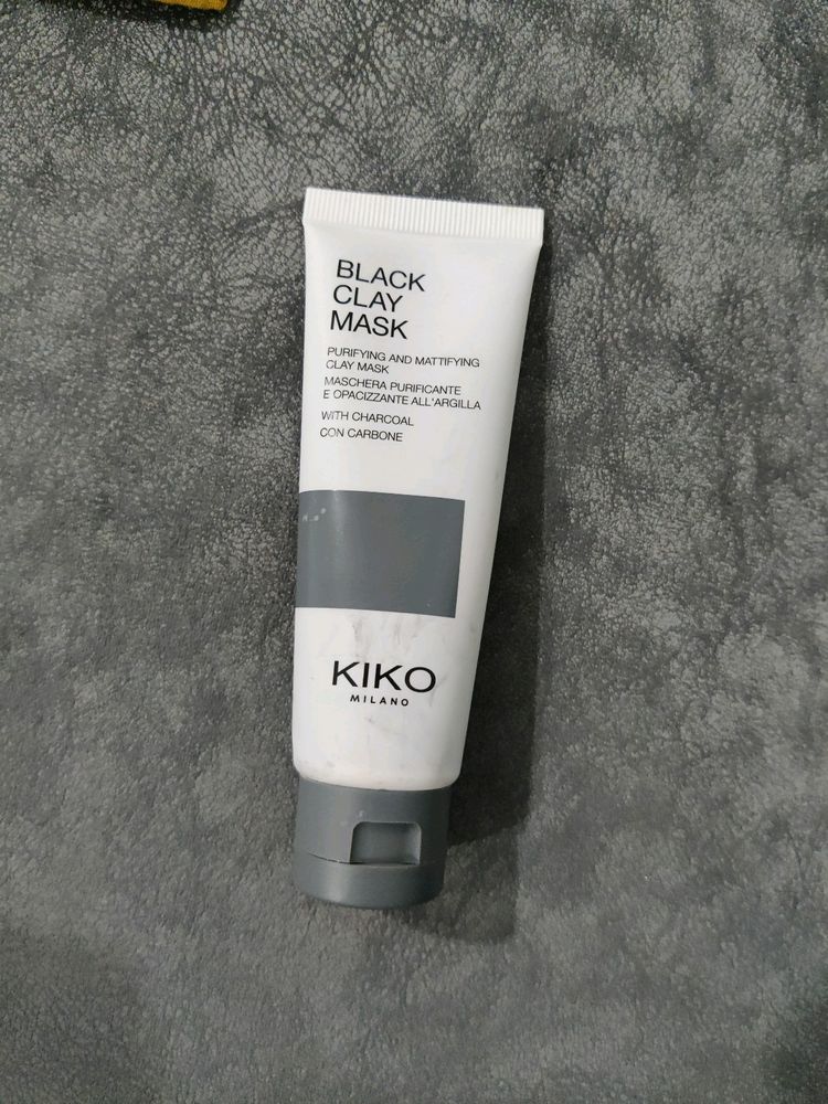 Black Clay Mask By Kiko Milano