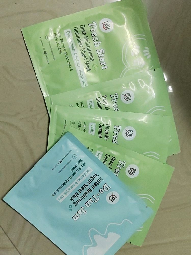 Pack Of 5 Sheet Mask