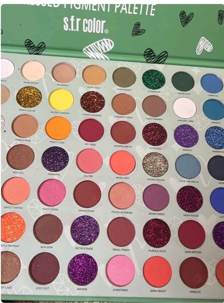 S F R Eyeshadow Palette