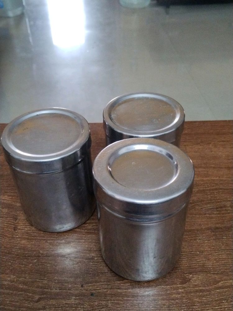 Set Of 3 Small Containers