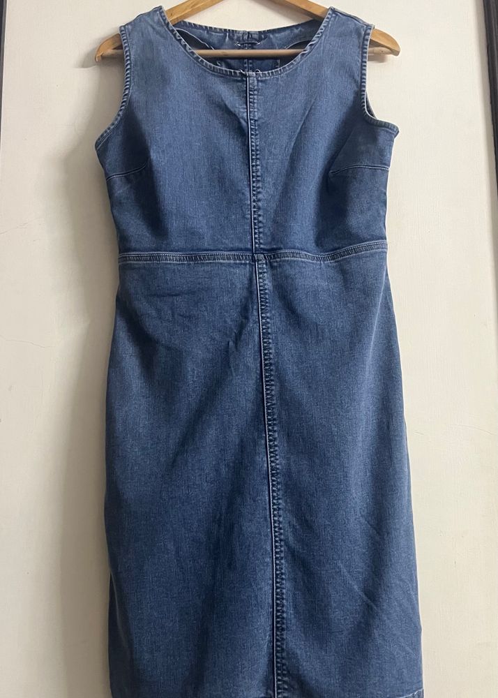 Denim Cut Out Dress