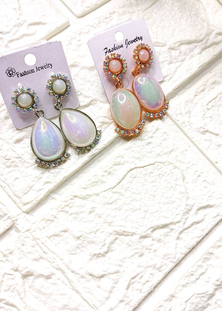 Pearl Jhumka Earrings Set