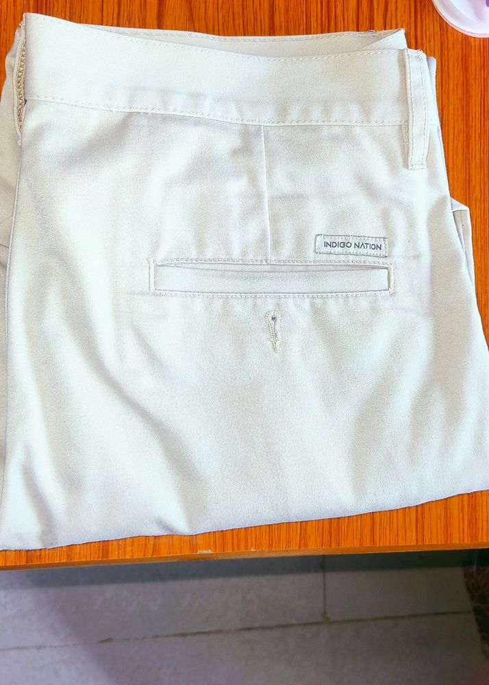 Mens Cotton Casual Pant For Office Wear