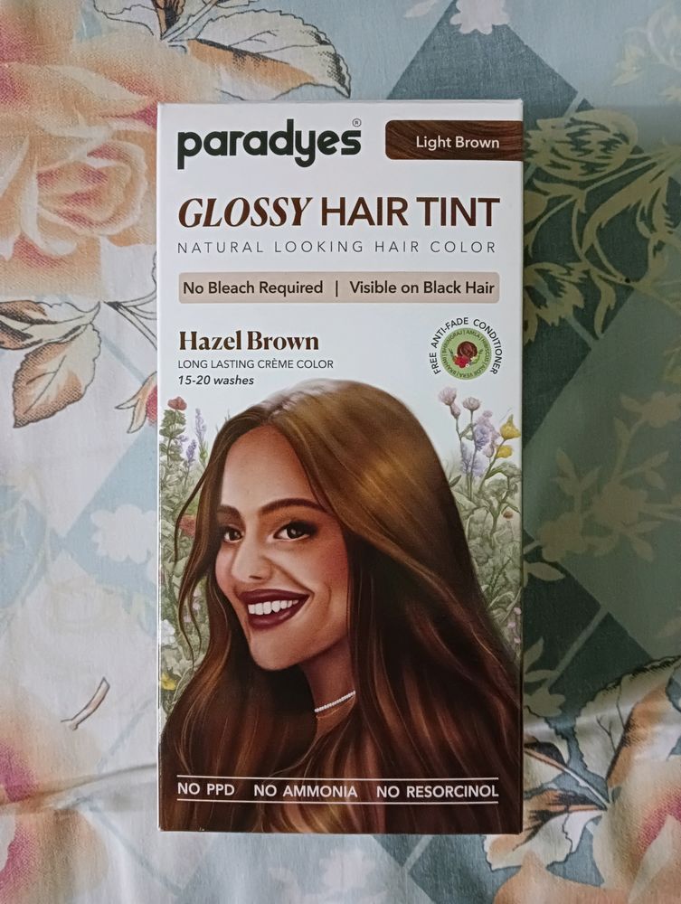 Paradyes Glossy hair Tint- Hazel brown 🤎