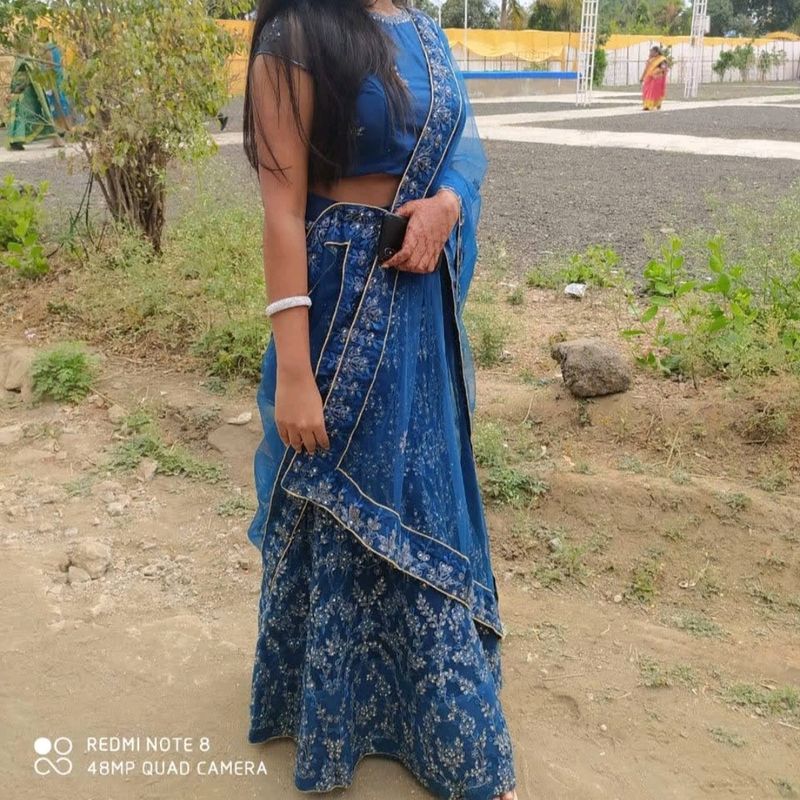 Blue Lehenga