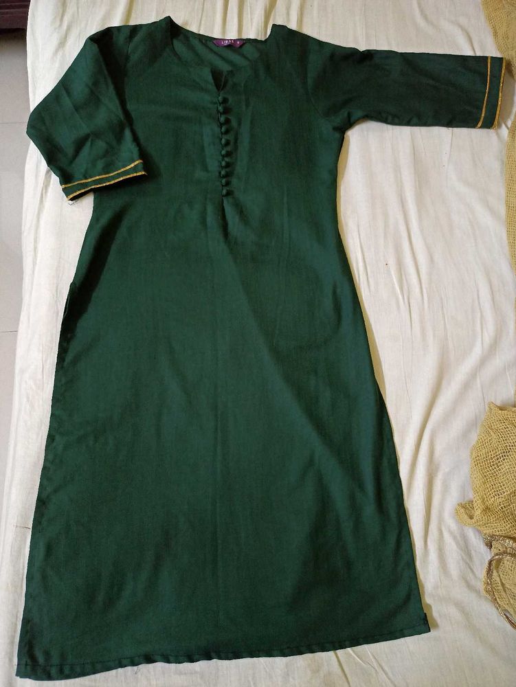 Libas Green Kurti