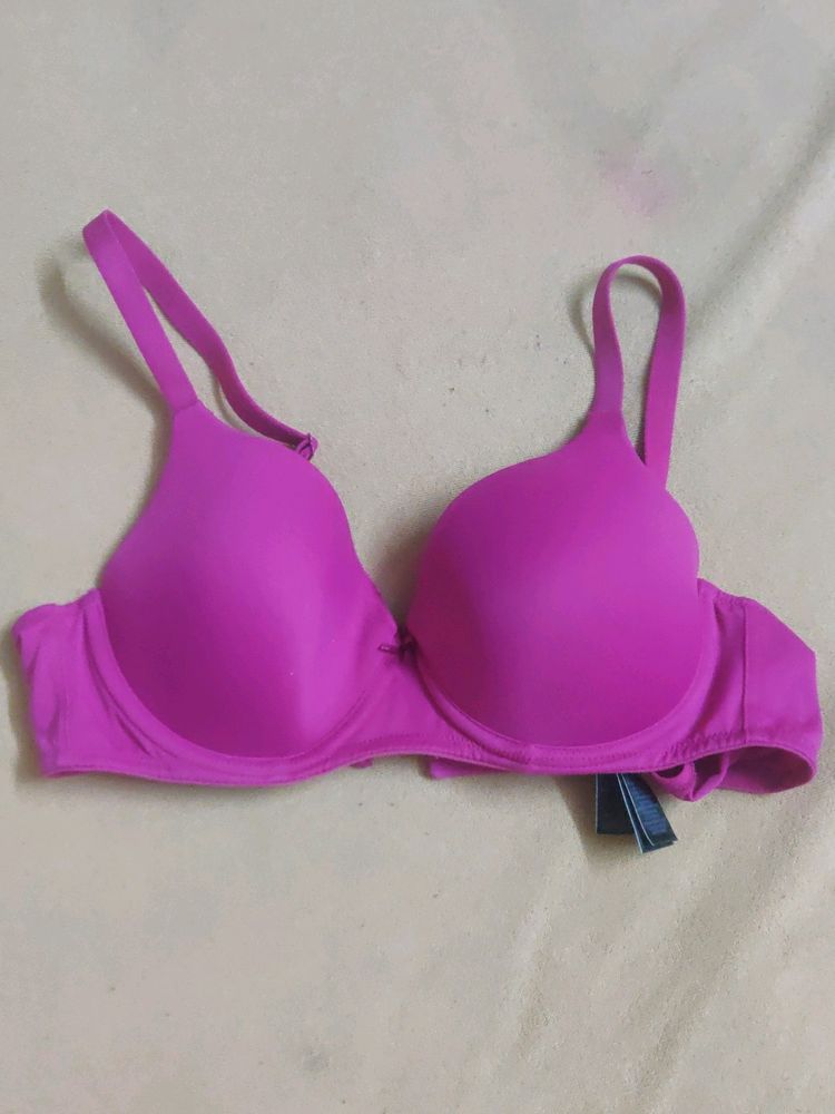 Magenta Padded Bra(Mark's & Spencer)