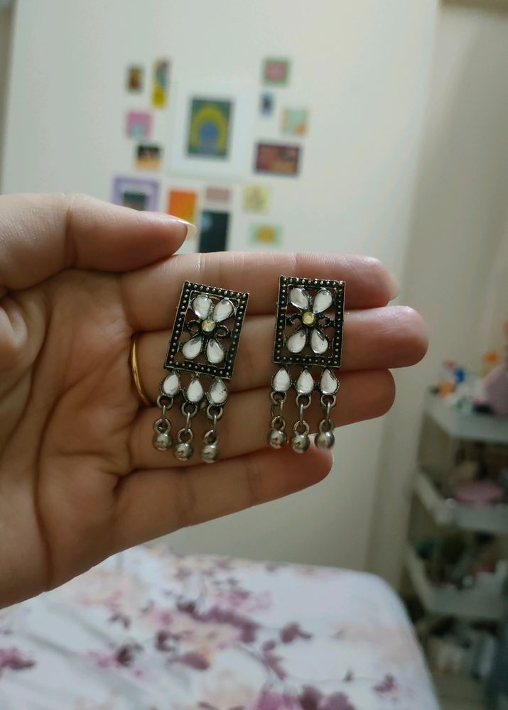 Oxidized Earrings