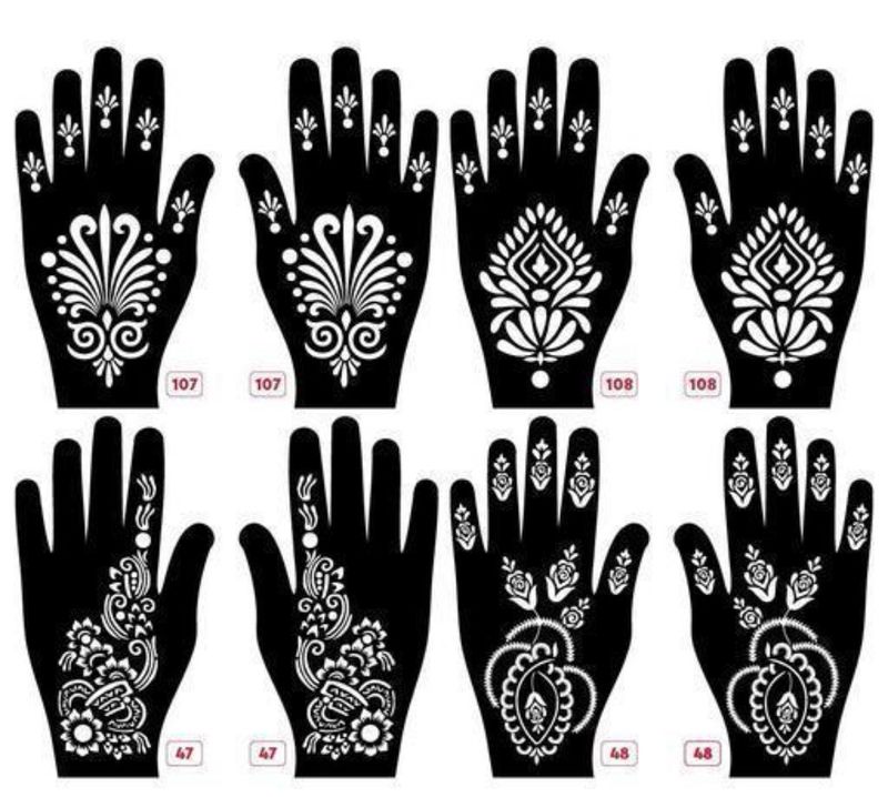 Mehendi Stencils