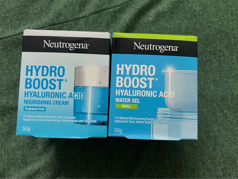 Neutrogena Hydro Boost Hyaluronic ACD Cream& Refil