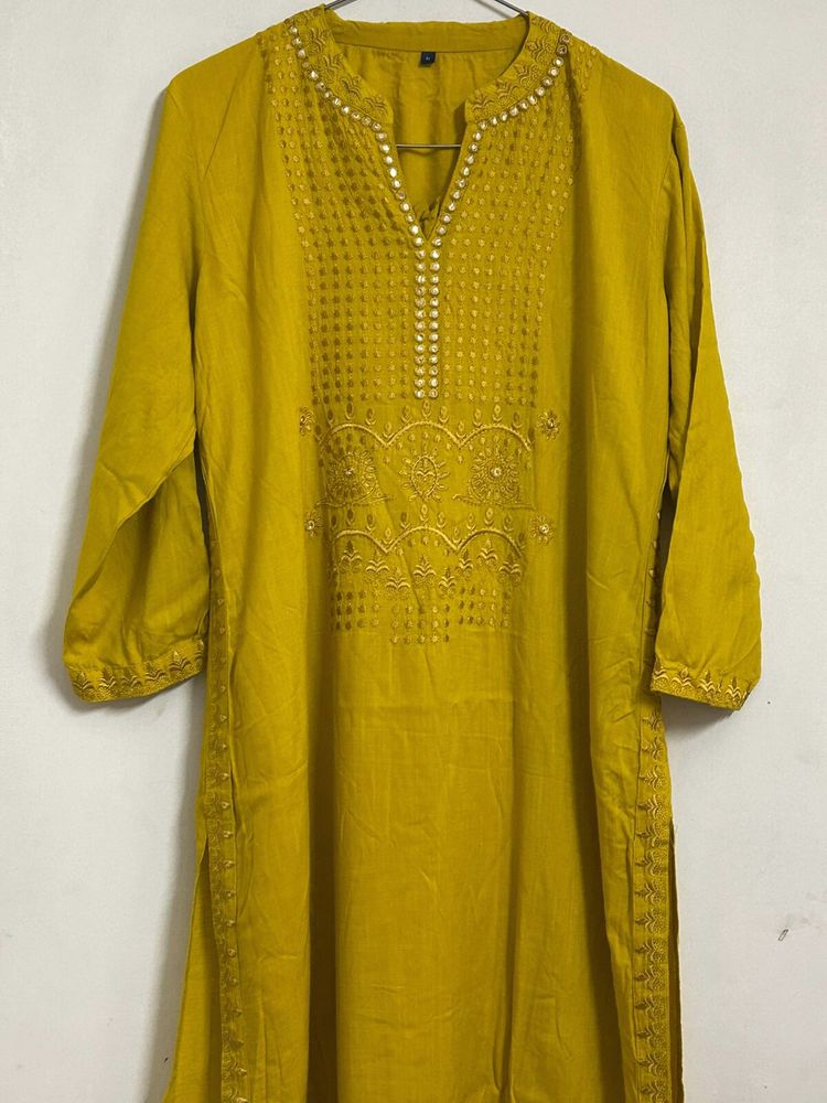 Haldi Kurti For Women