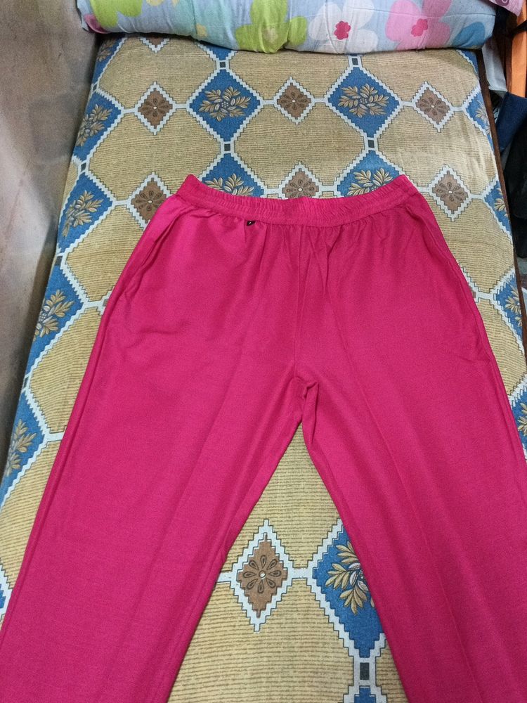 Brand new rose pink Cotton salwar pant