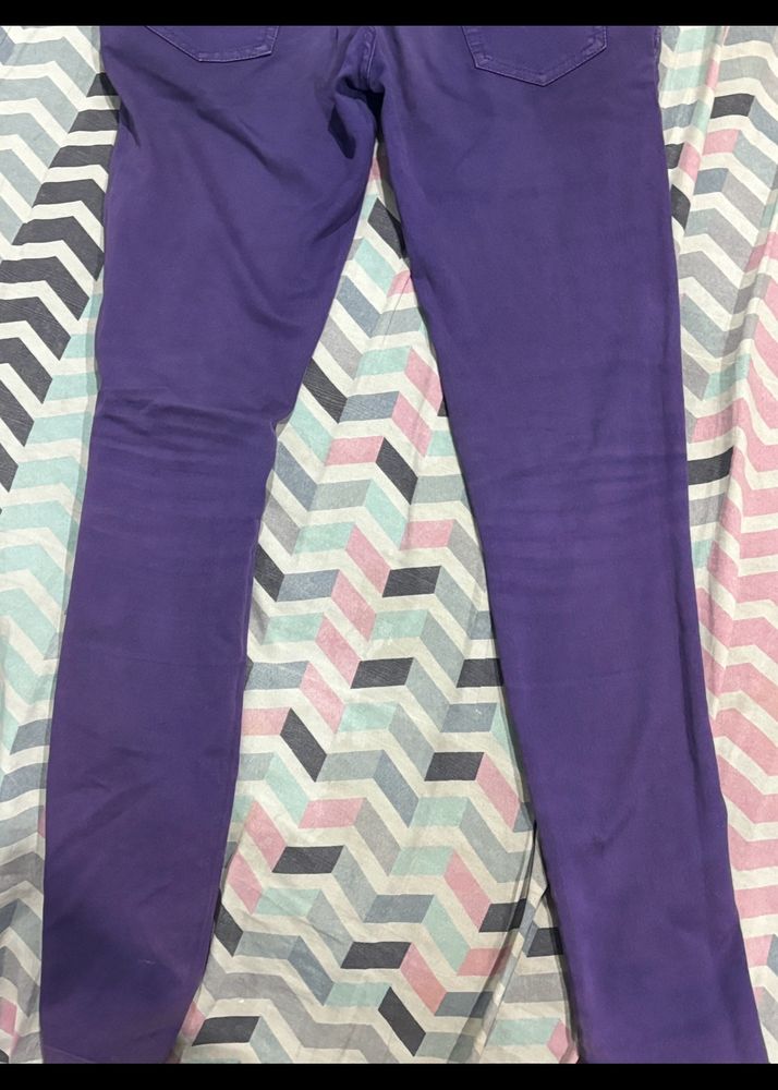 Purple Jeans/trouser