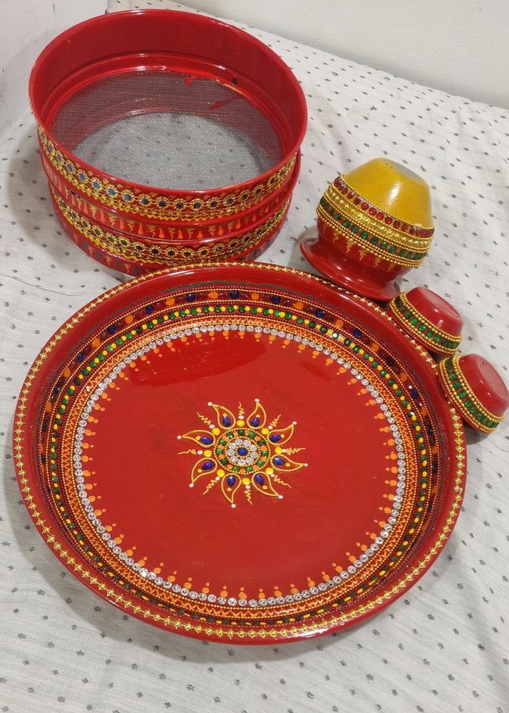 Karwachouth Thali Set