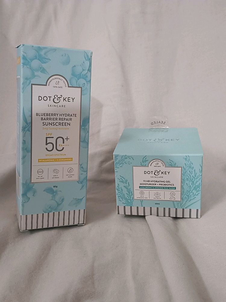 Combo Dot N Key Moisturizer And Sunscreen