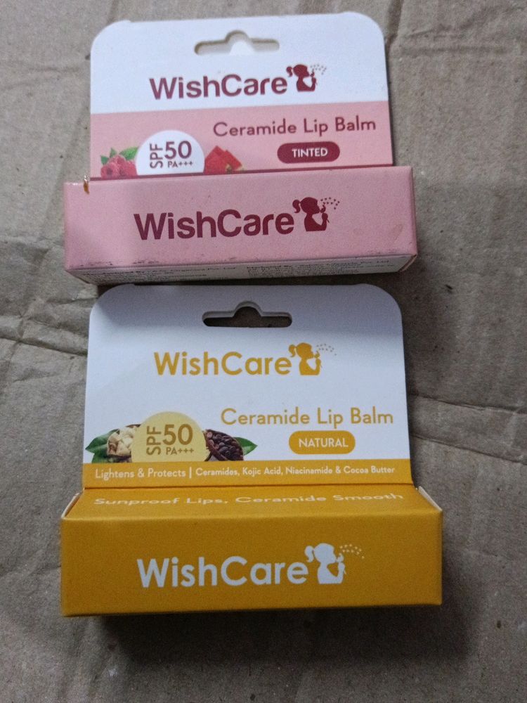 Combo Of 2 Wishcare Ceramide Lip Balm