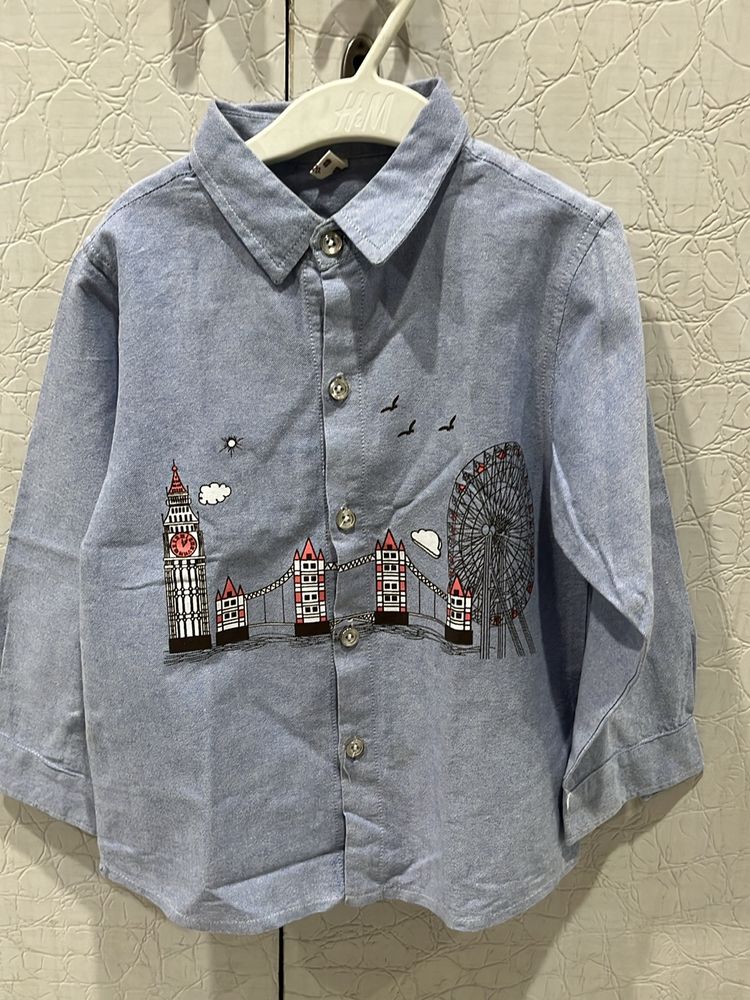 London Theme Designer  Party Shirt