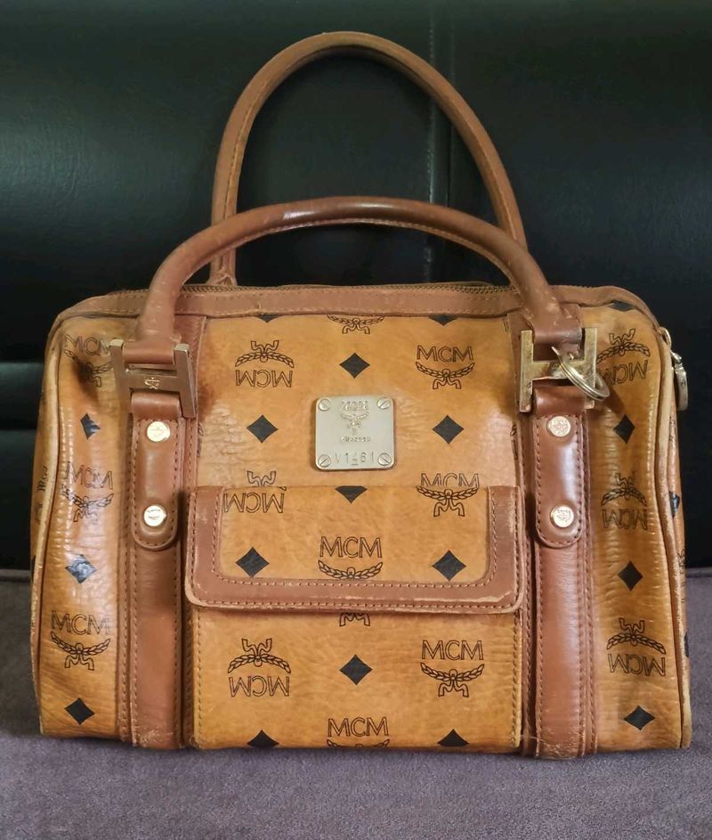 MCM Boston Hang Bag