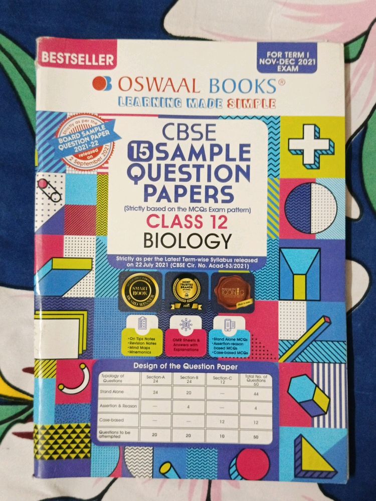 New CBSE 15 Sample Question Paper 12th