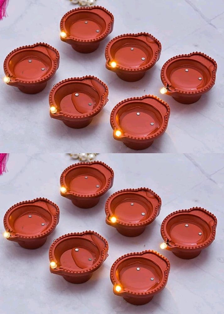 Water Diya (Pack Of 6)