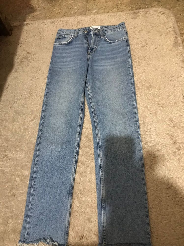 Zara Straight Leg Jeans